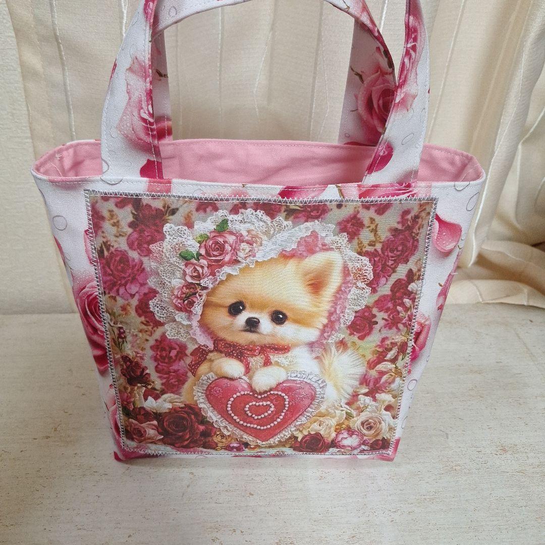 激レアパネル　ハンドメイド　ミニバック　フラットポーチ