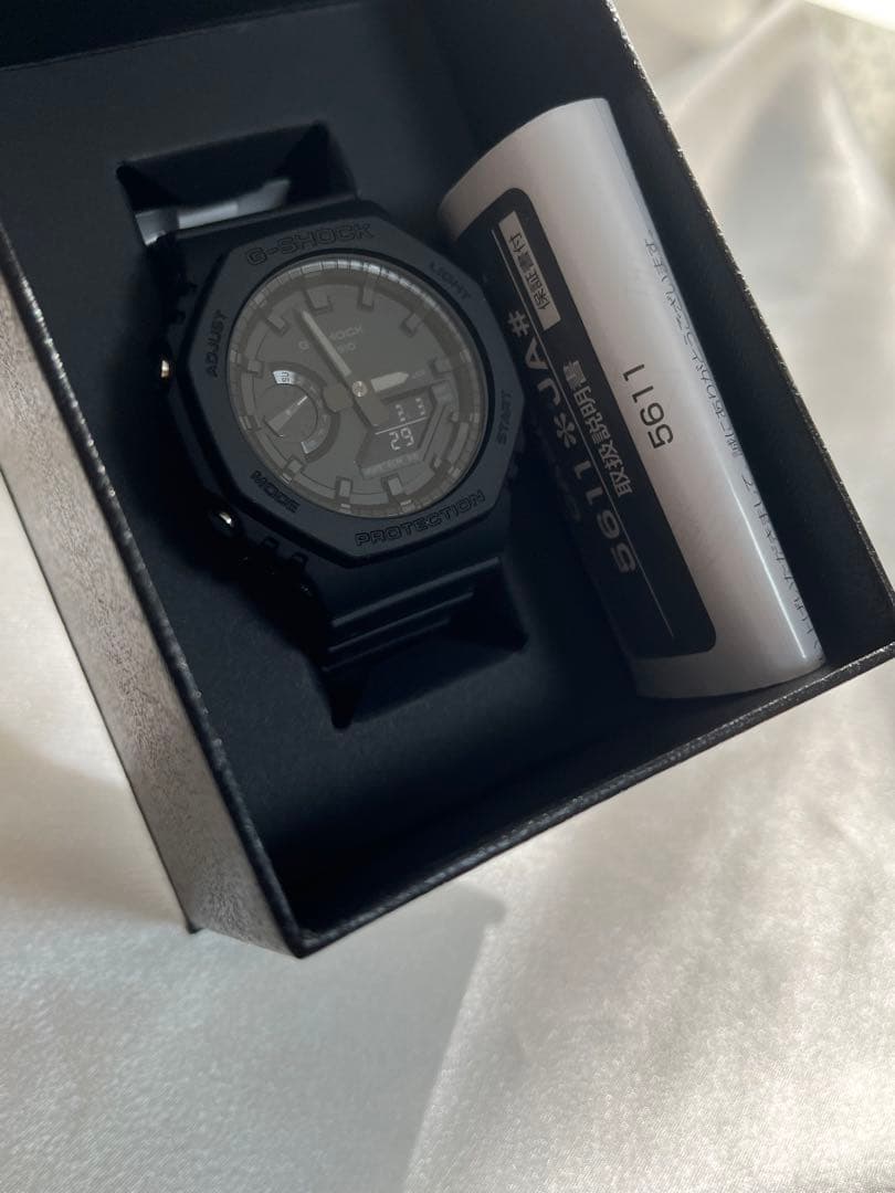 新品カシオジーショック カーボンコアガード GA-2100-1A1JF ブラック