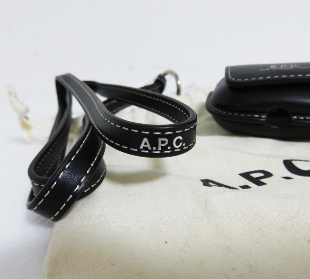 定価3万 A.P.C. Airpods Case Max 3eme ブラック