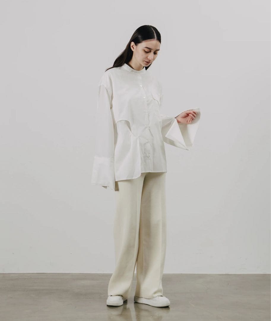 パンツ UNOF KNIT PANTS (White)