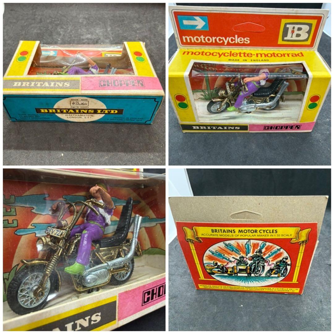 BRITAINS 英国製 モーターサイクル フィギュア 大量まとめ売り 12点