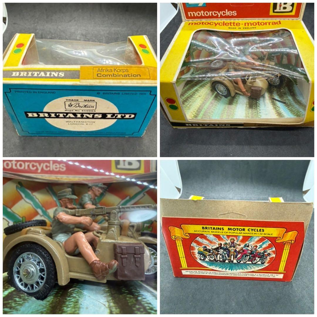 BRITAINS 英国製 モーターサイクル フィギュア 大量まとめ売り 12点