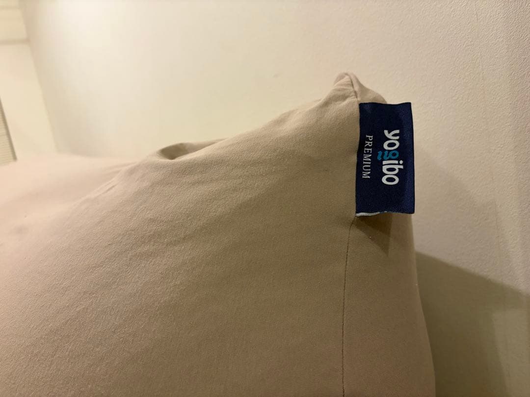 限定割引美品、人気のヨギボーマックスプレミアム　ライトグレー+替え【直接取引可】