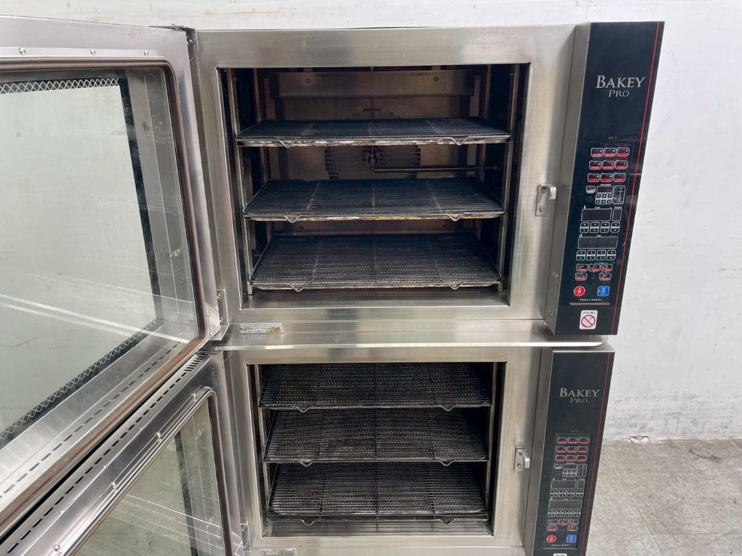 T7171☆ツジキカイ☆ベイキープロBX-5☆スチームコンベクションオーブン2台