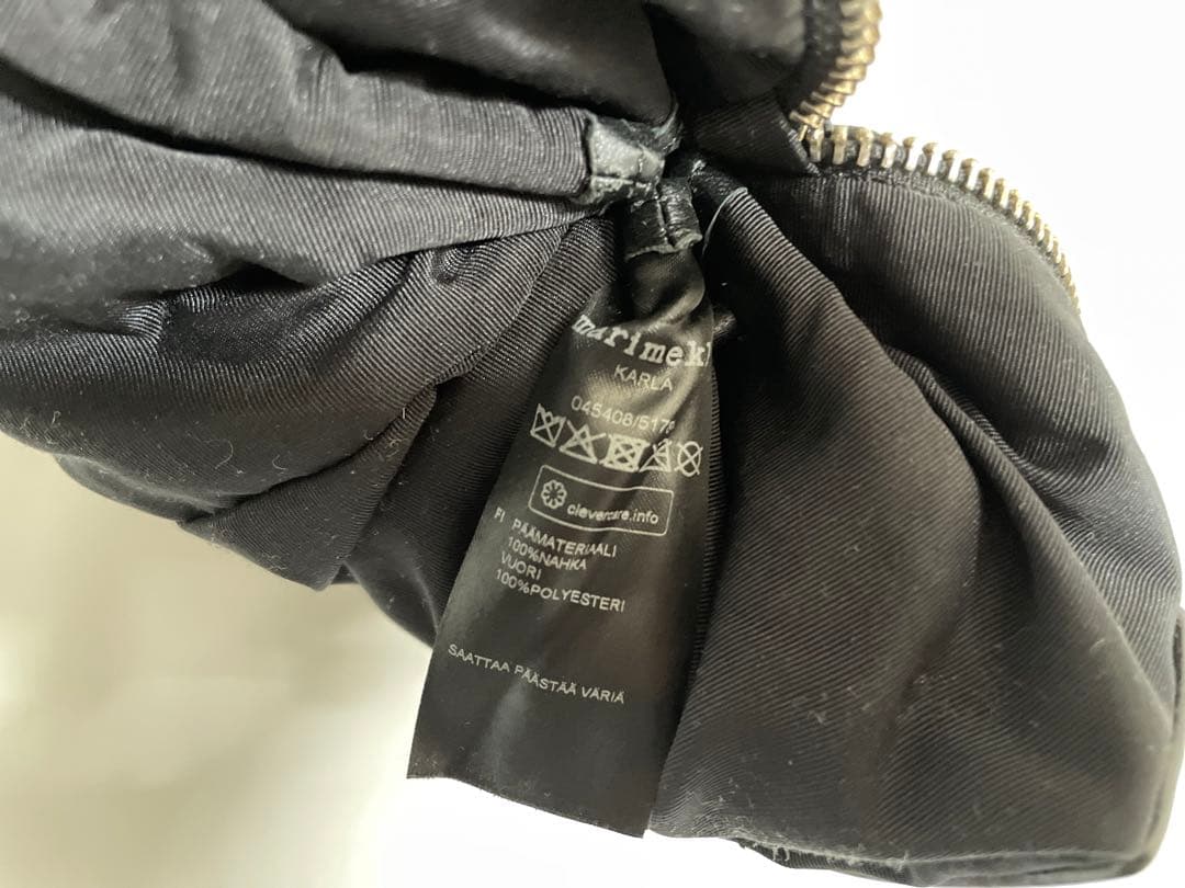 marimekko KARLA ショルダーバッグ ブラック