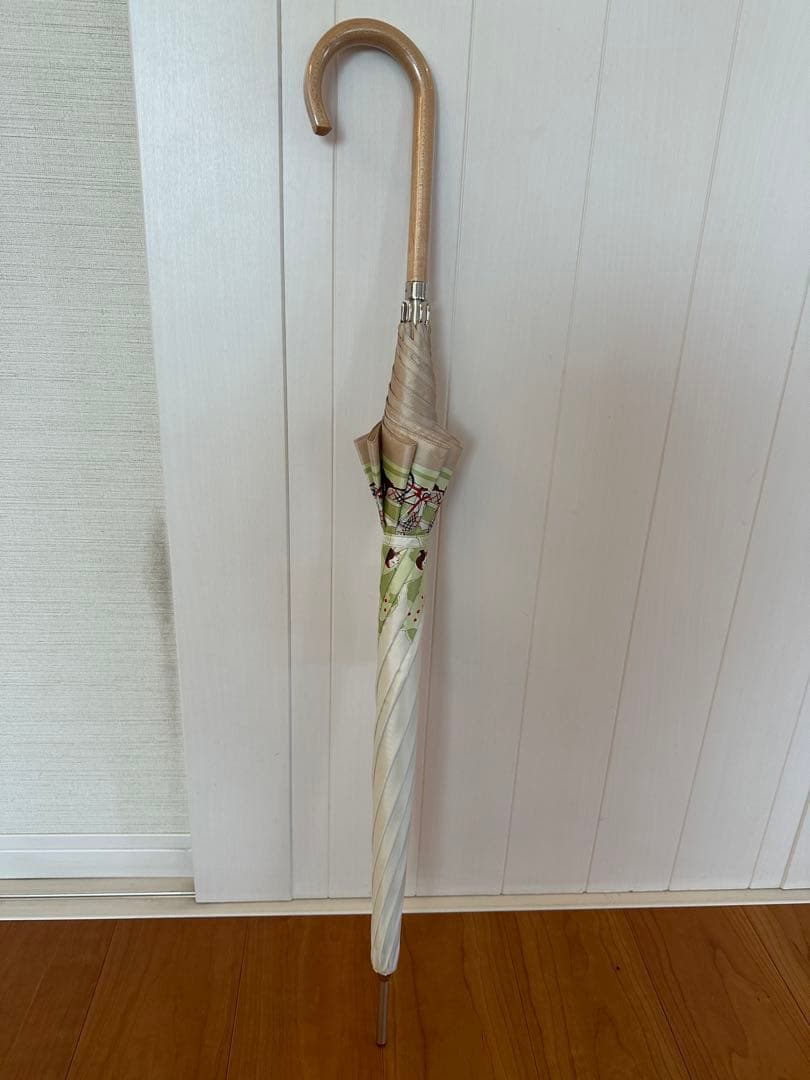 美品 希少 BURBERRY/バーバリー 傘 犬の散歩&サイクリング