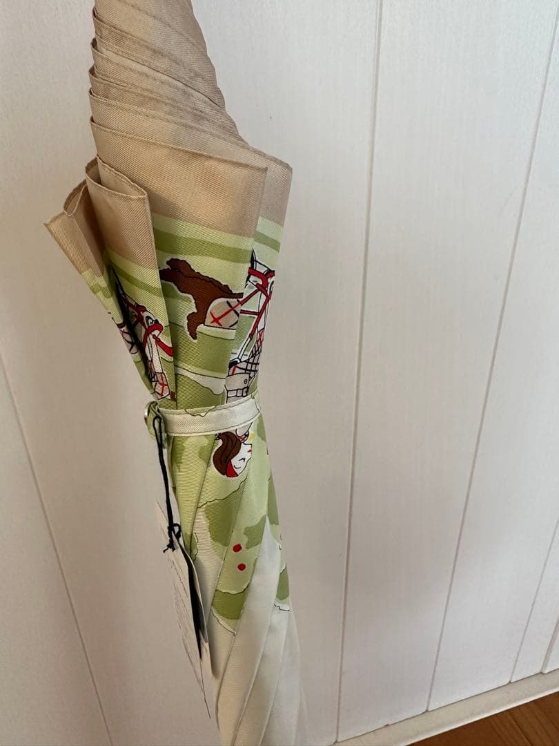 美品 希少 BURBERRY/バーバリー 傘 犬の散歩&サイクリング