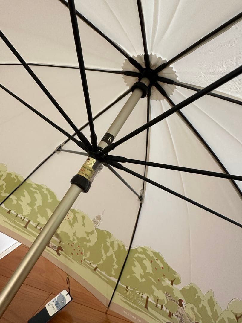 美品 希少 BURBERRY/バーバリー 傘 犬の散歩&サイクリング