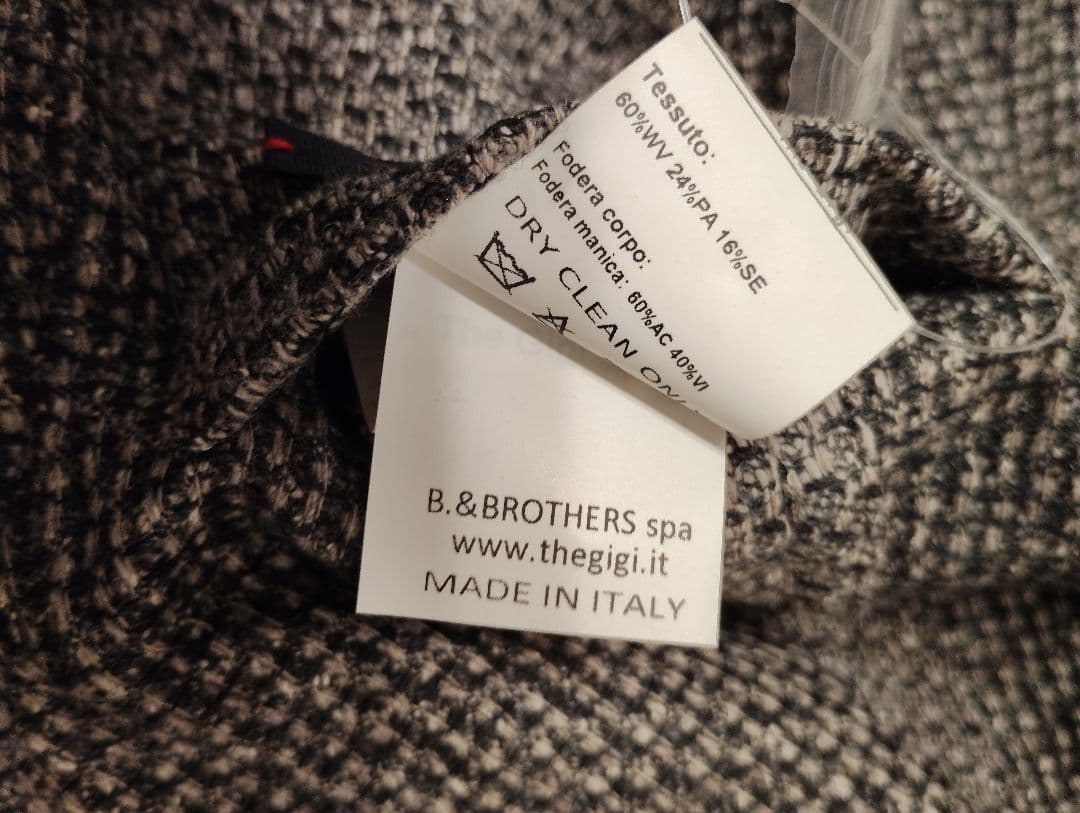 美品イタリア製 THE GIGI テーラードジャケット ウール 50ジジ