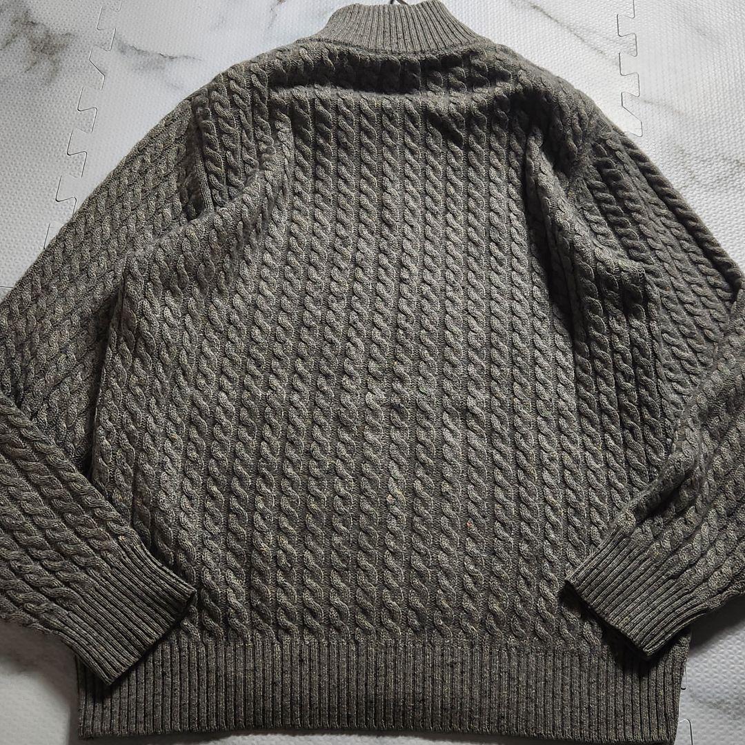 最高級総カシミヤ✨ブリオーニ ニット セーター ケーブル ミックス編み