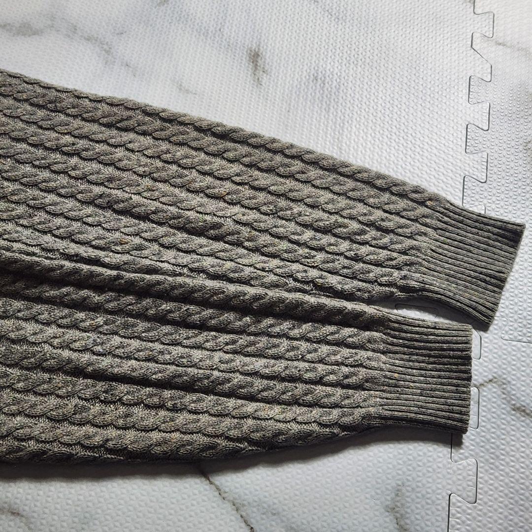 最高級総カシミヤ✨ブリオーニ ニット セーター ケーブル ミックス編み