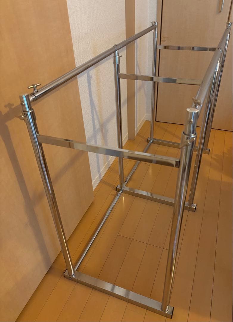 【美品】頑丈押入れハンガーラック