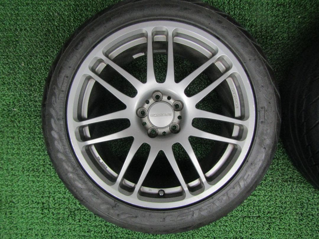 ☆送料込☆バリ溝☆良好品☆ブリヂストン製☆鍛造品☆プロドライブ 17インチ 4本