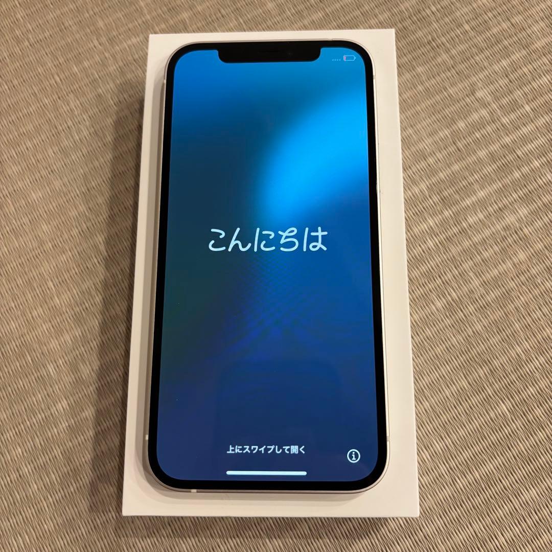 iPhone12 64GB ホワイト SIMフリー 本体 美品