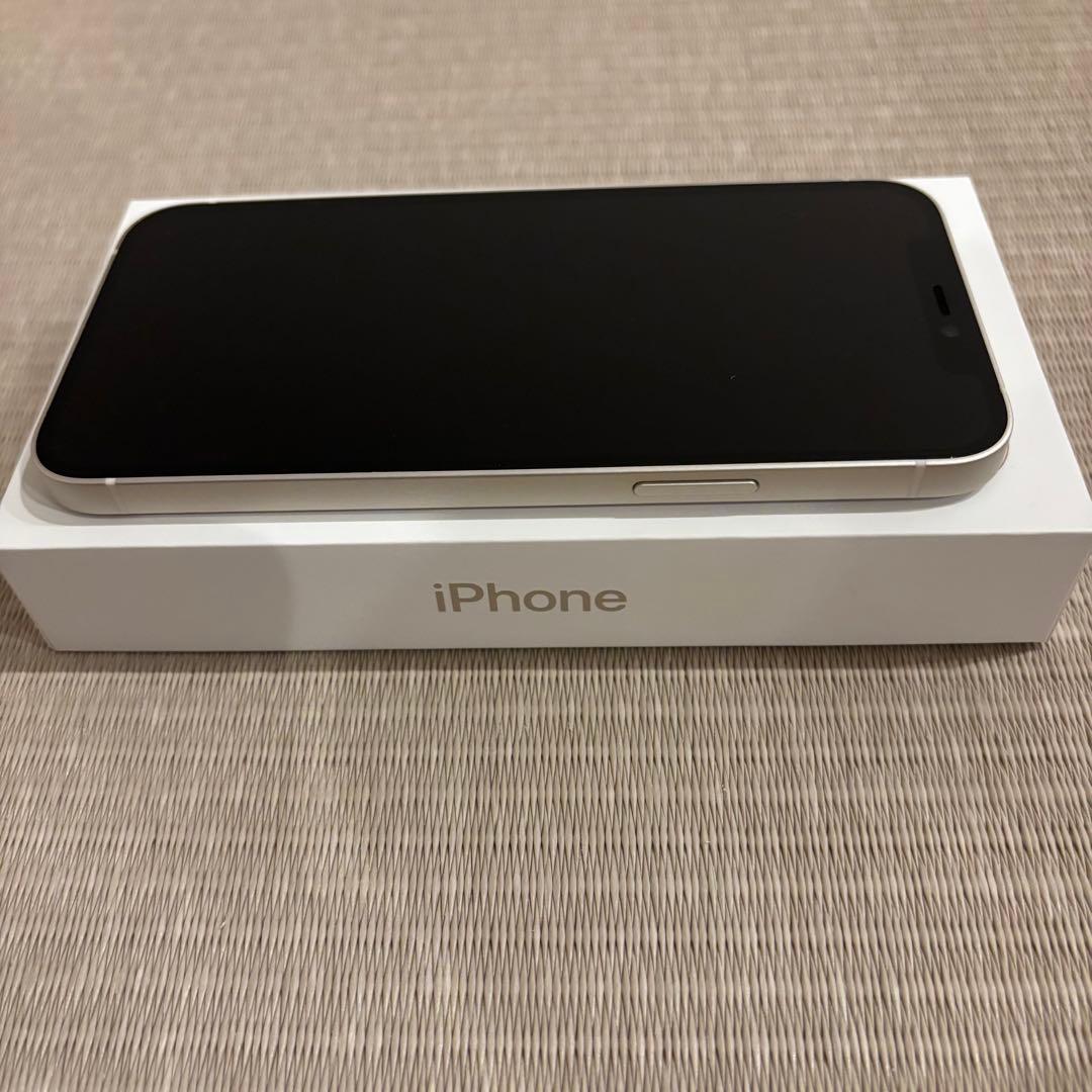 iPhone12 64GB ホワイト SIMフリー 本体 美品
