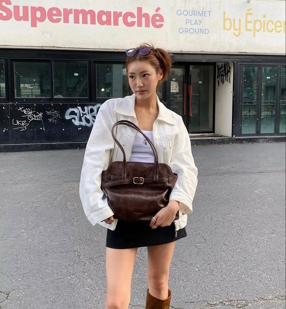 ジャケット・アウター THE TOE Olympia Denim Jacket white