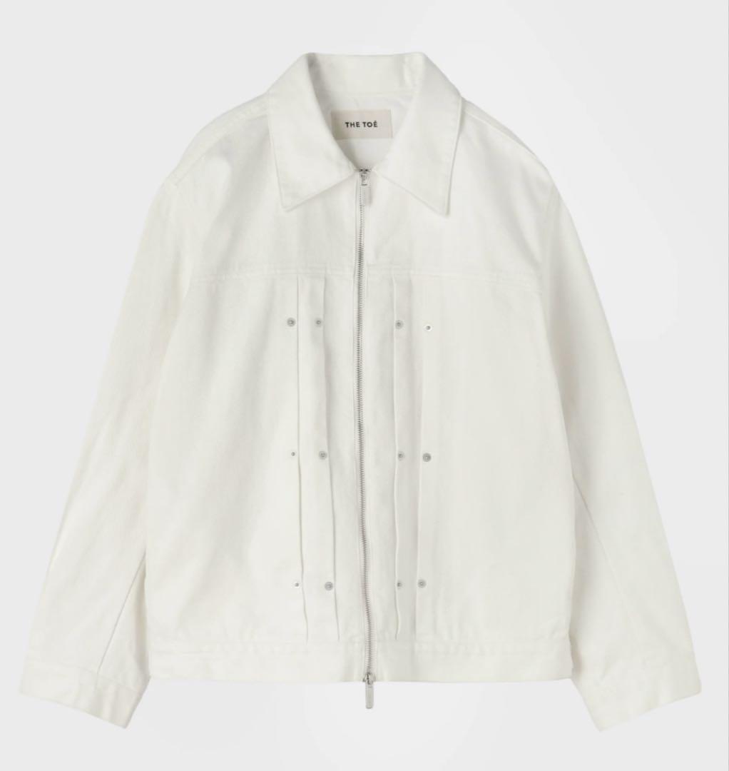 ジャケット・アウター THE TOE Olympia Denim Jacket white