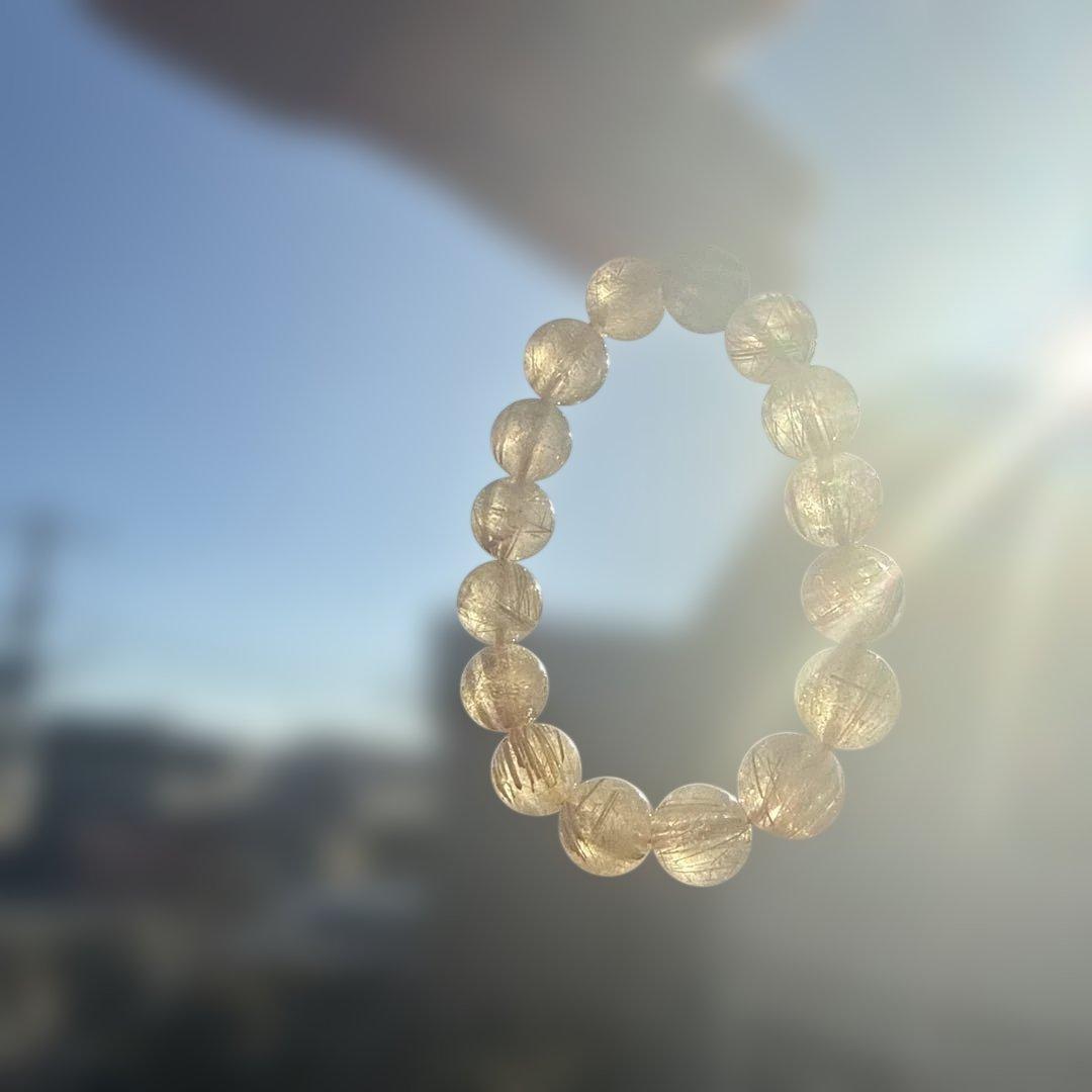 苑*様 ルチルクォーツ天然石ブレスレット