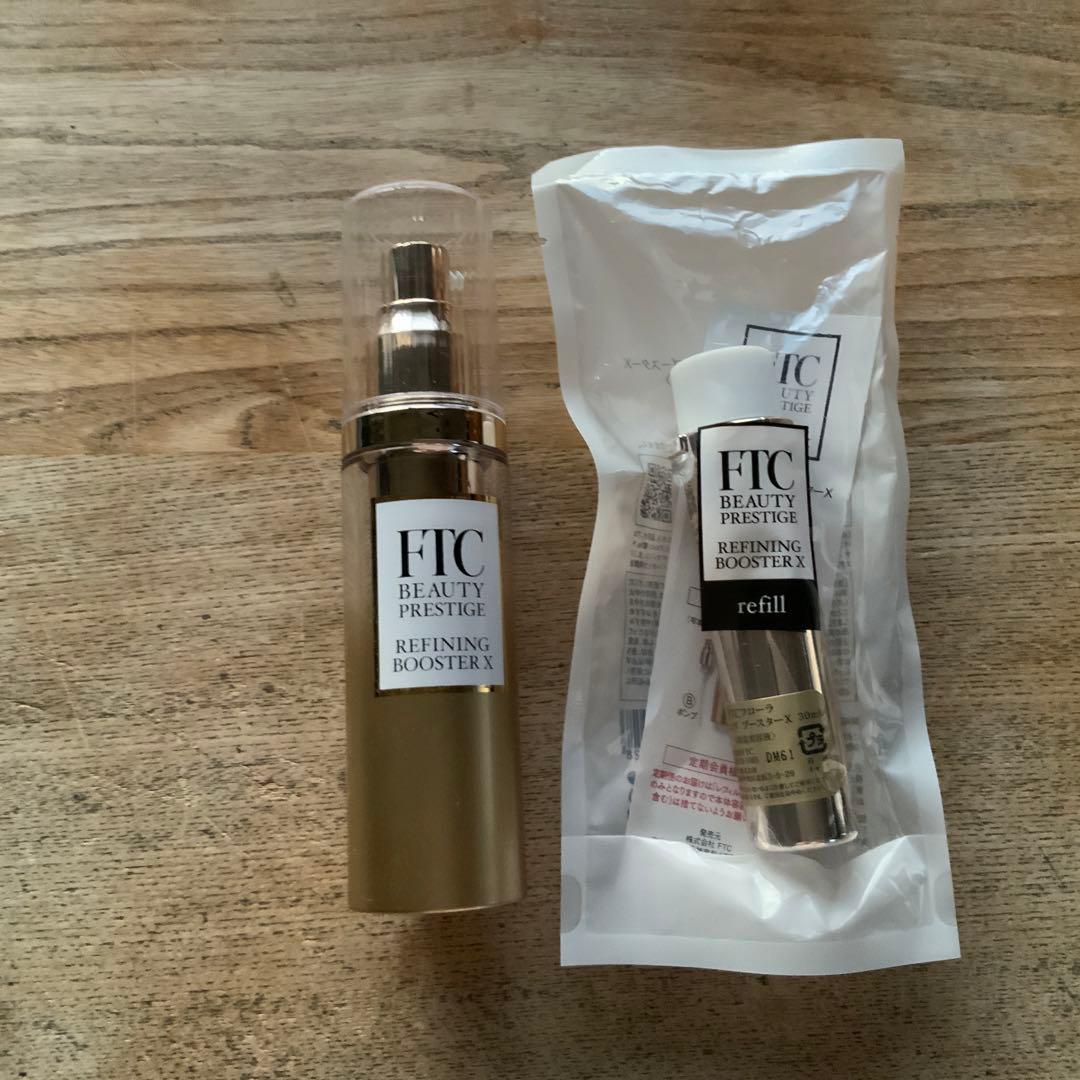 FTC フローラ リファイニングブースター X 容器➕新品レフィル