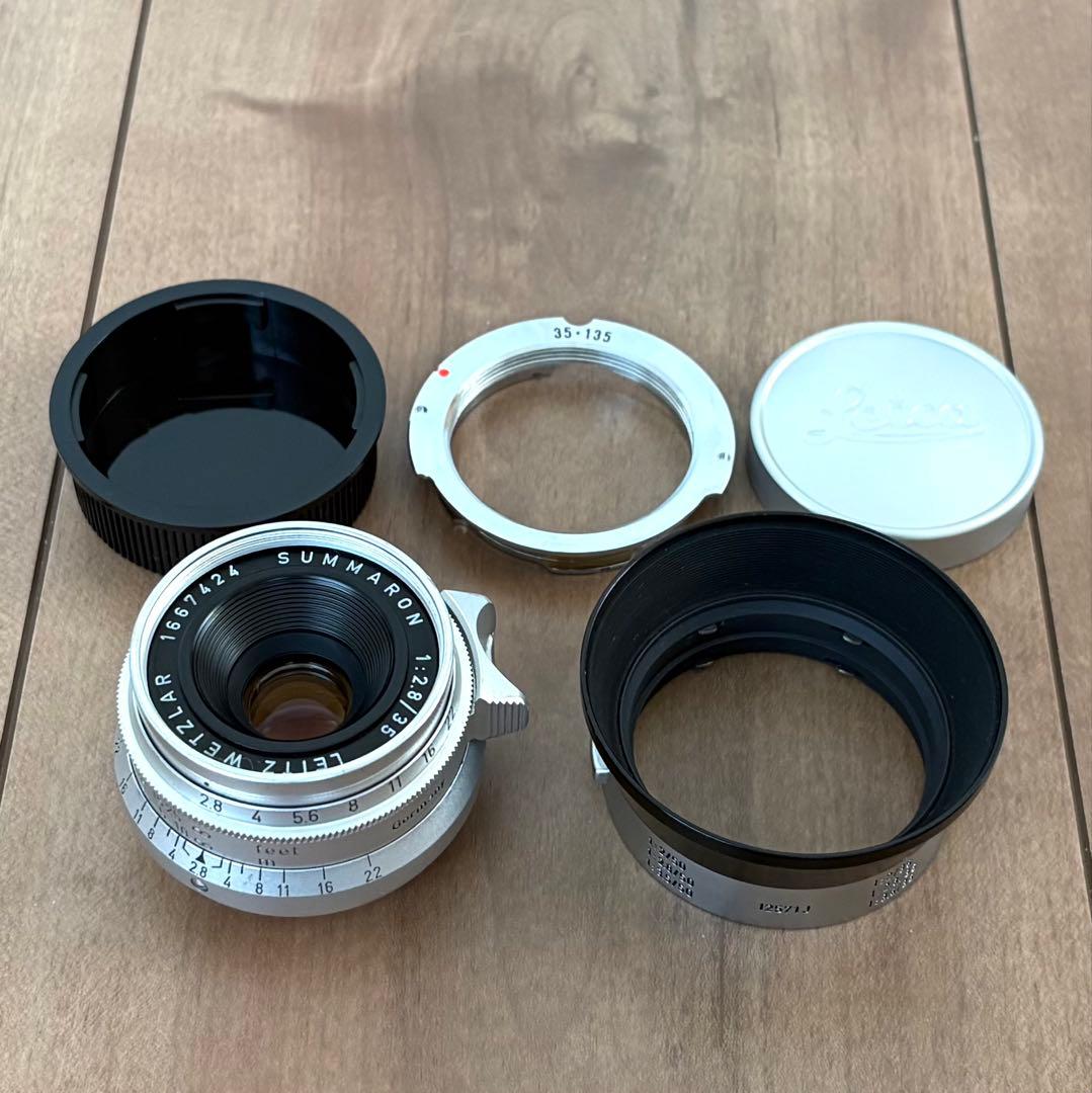 SUMMARON 35mm F2.8 付属品多数 LEICA ライカ