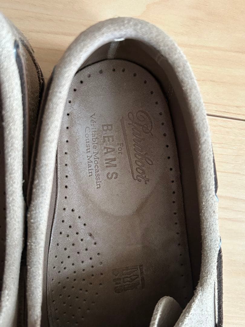 paraboot BARTH MARINE BEAMS別注　デッキシューズ