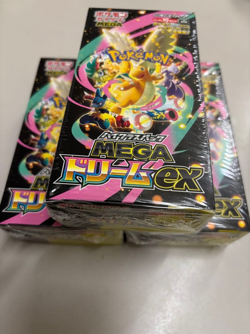 ポケモンカードゲーム メガドリーム　3box