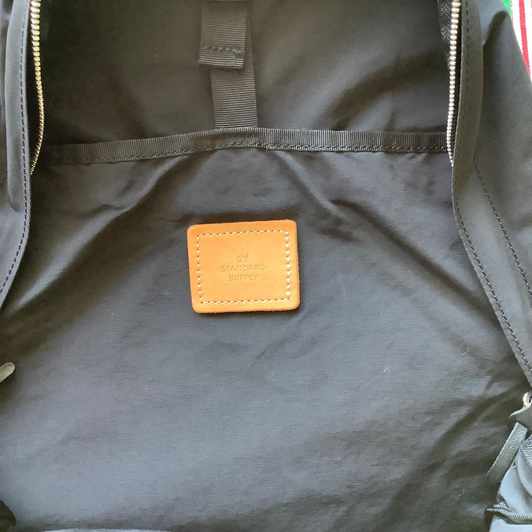 スタンダードサプライ STANDARD SUPPLY ラージデイパック 黒