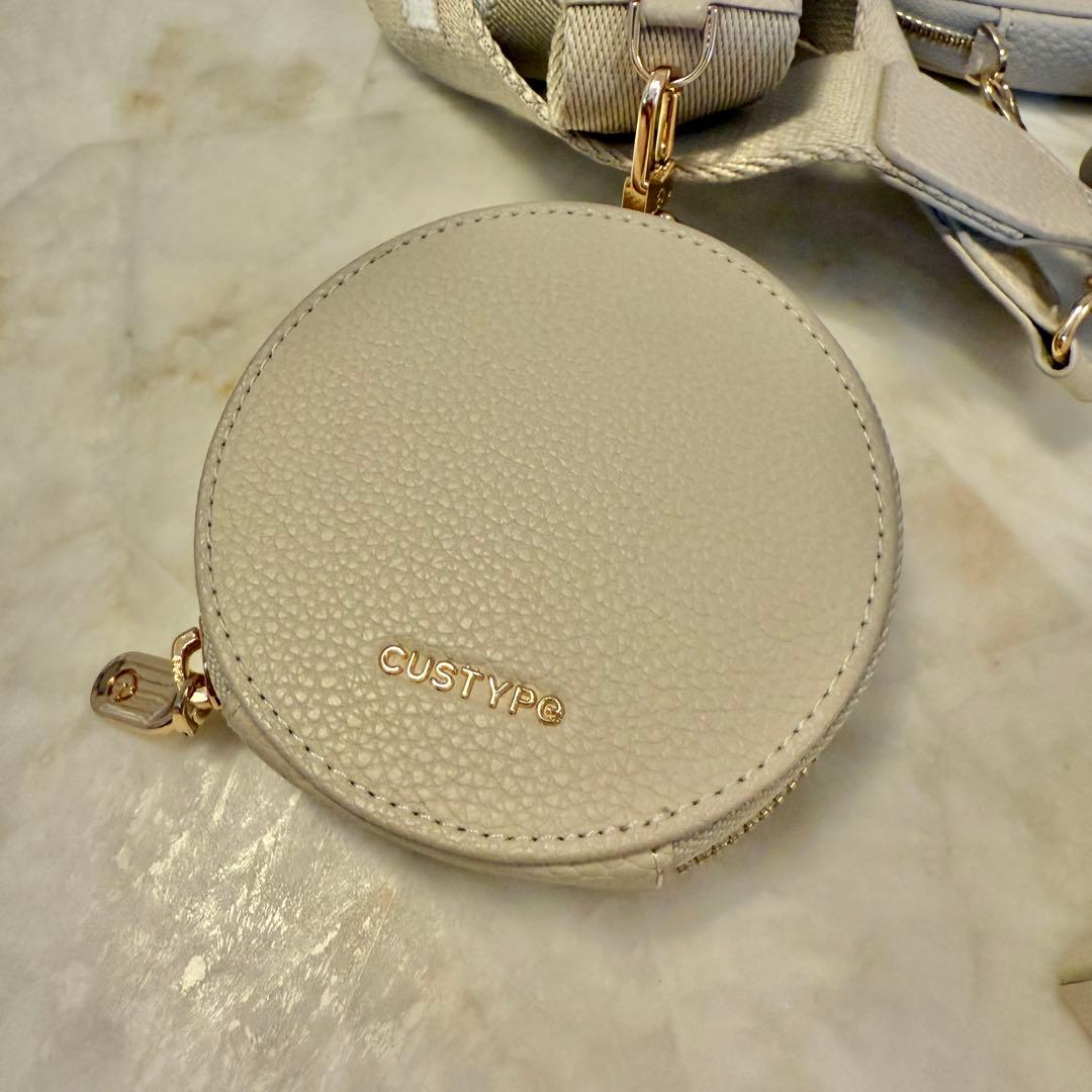 CUSTYP iPhone16Proケース ストラップ付き