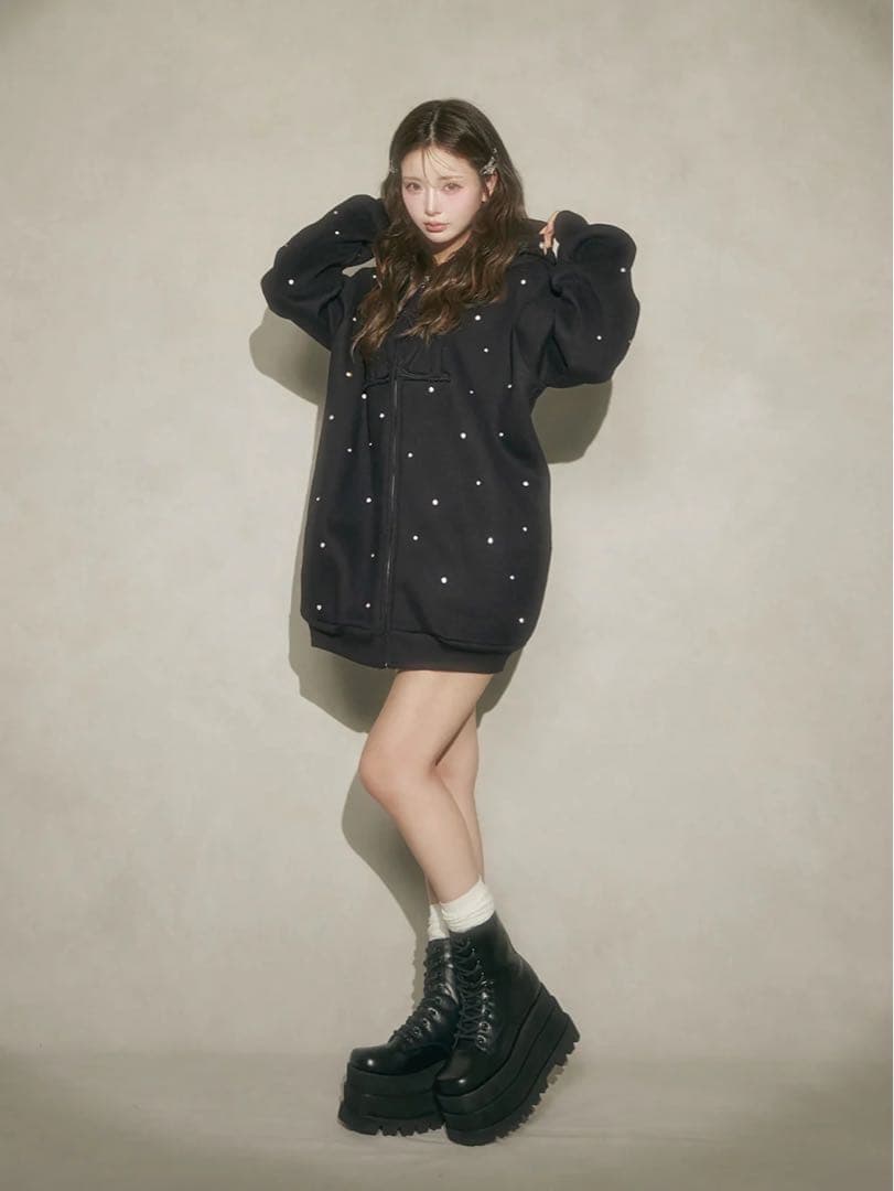 Darich/DDロゴビジュージップパーカー