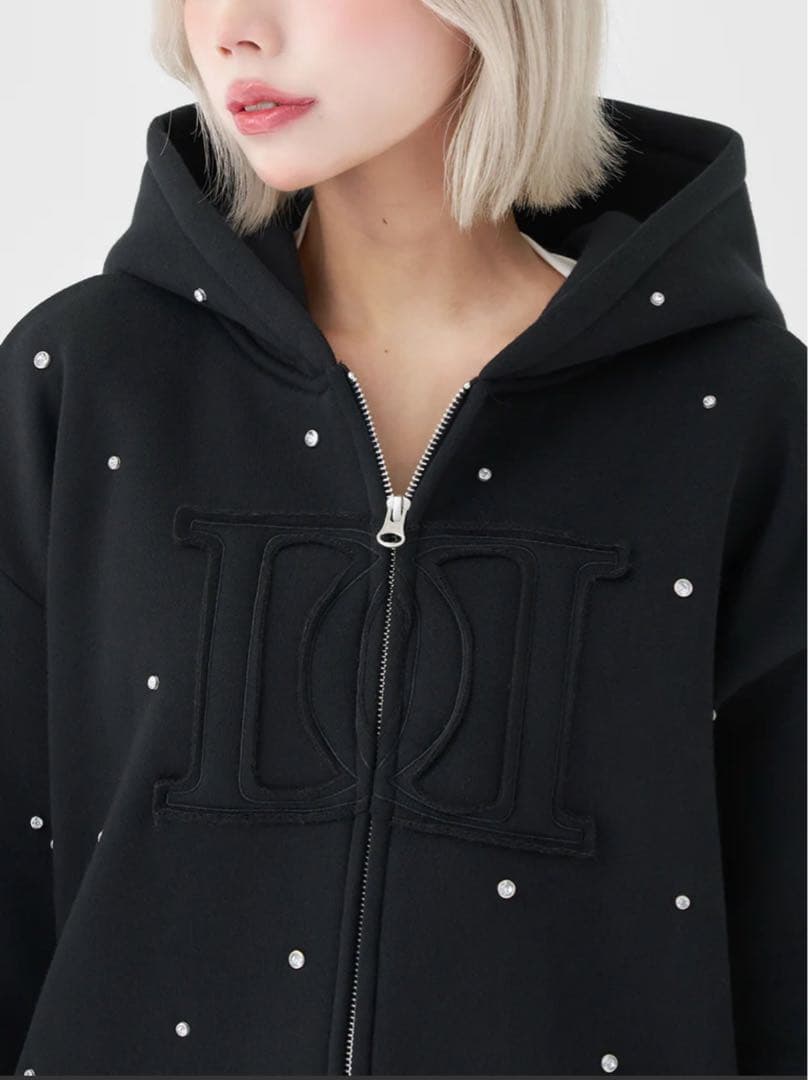 Darich/DDロゴビジュージップパーカー