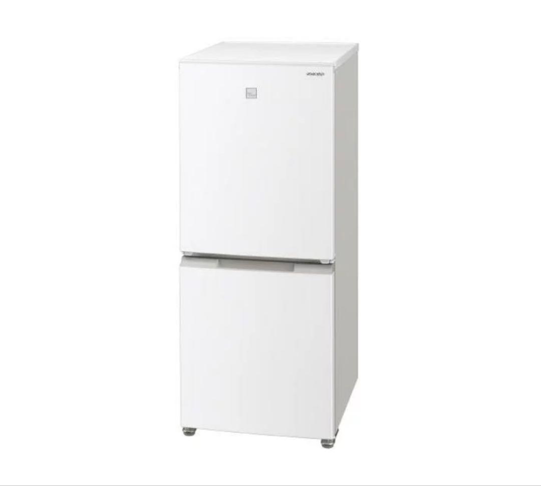 【美品】SHARP 冷蔵庫　152L SJ-15E8 -KW