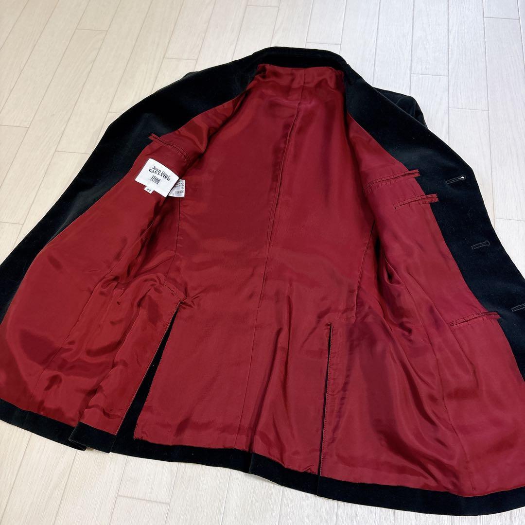 Jean Paul Gaultier FEMME ベルベット ジャケット 黒