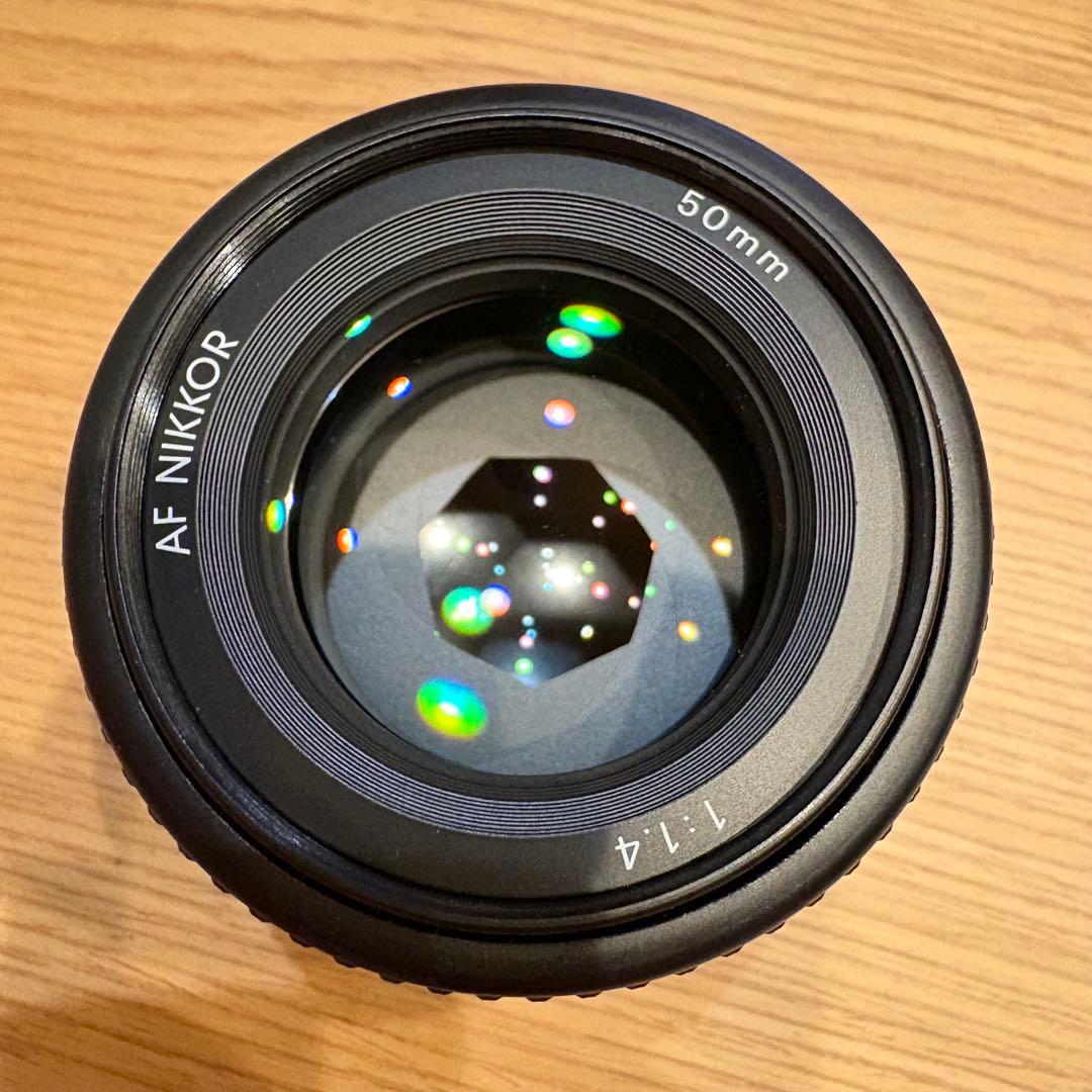 美品　Nikon AF NIKKOR 50mm 1:1.4