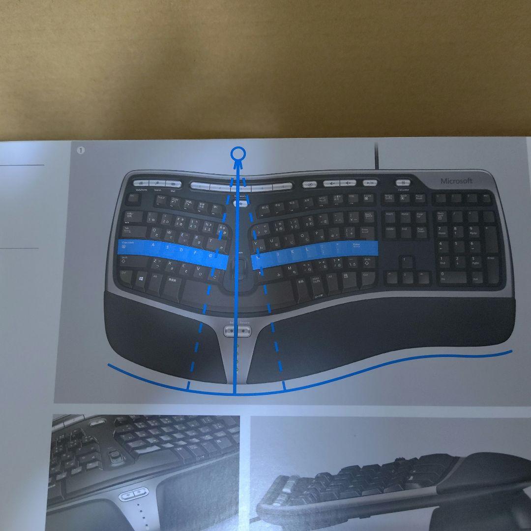 キーボード Microsoft Natural Ergonomic Keyboard4000