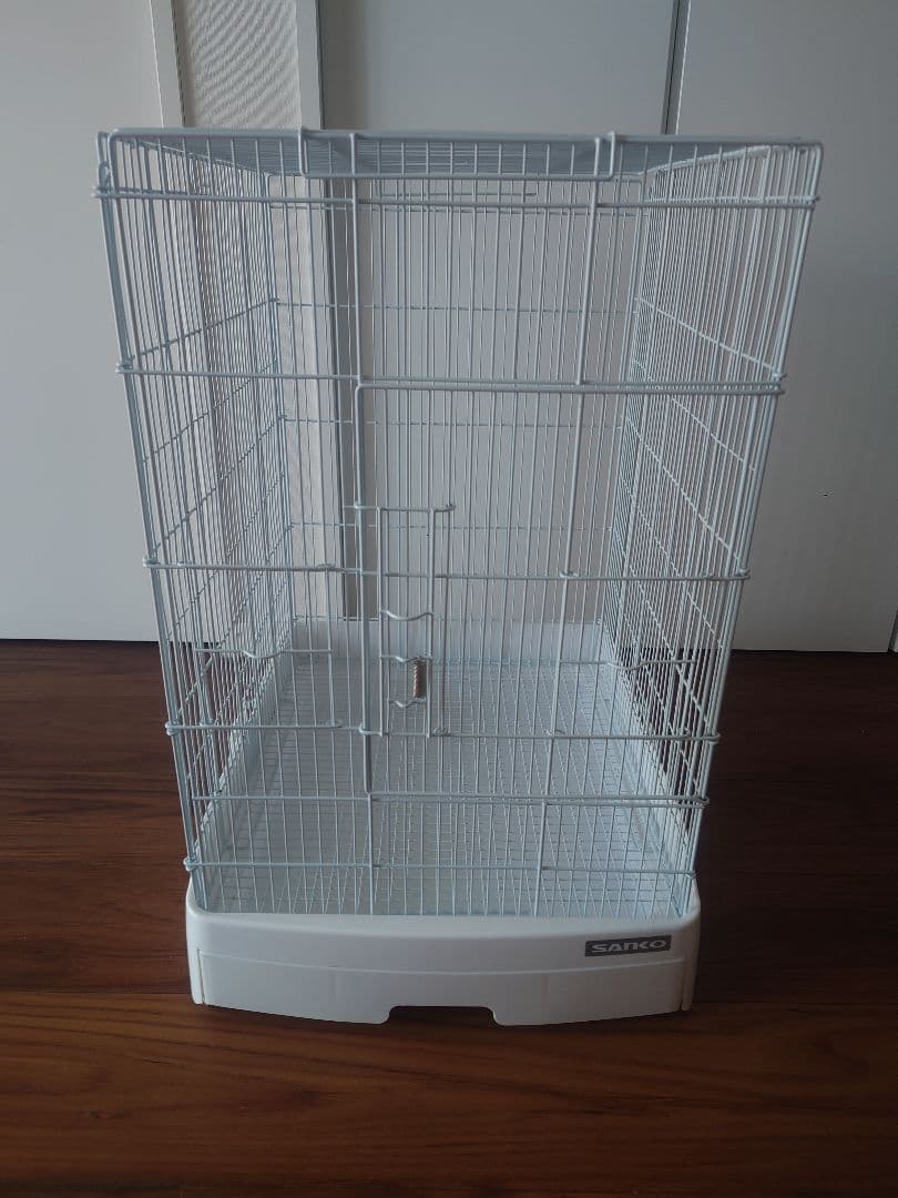 三晃商会 イージーホーム40ハイ　ホワイト　小動物用ケージペット