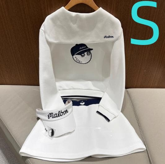 Malbon Golf マルボン セットアップ クールなモノトーンコーデ✨美品