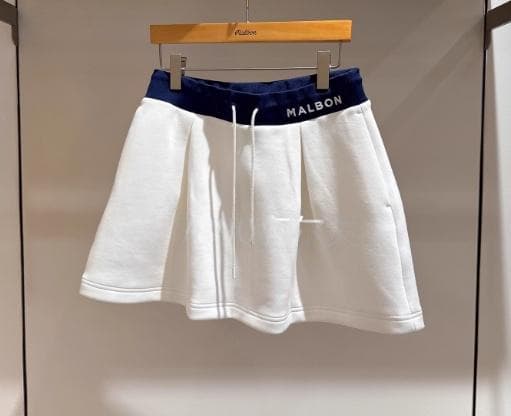 Malbon Golf マルボン セットアップ クールなモノトーンコーデ✨美品