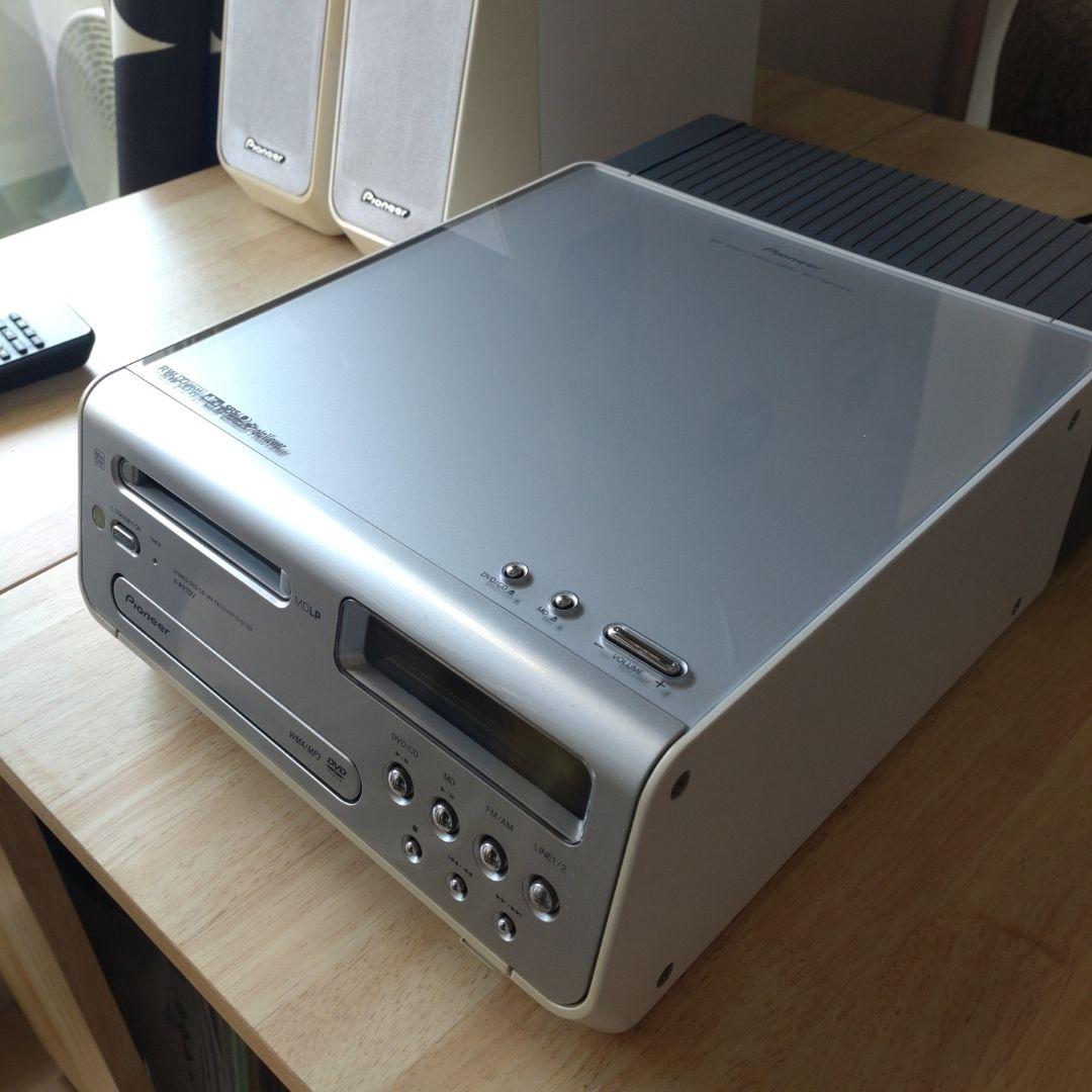 パイオニア アイディPR7DV‐S X-PR7DV-S DVD/MDミニコンポ