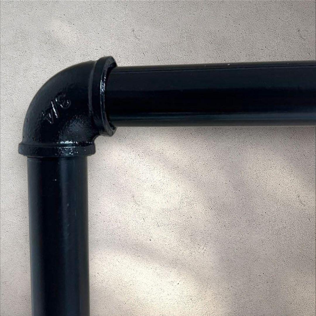 雰囲気抜群 150cm インダストリアル系 ハンガーラック ガス管 パイプ