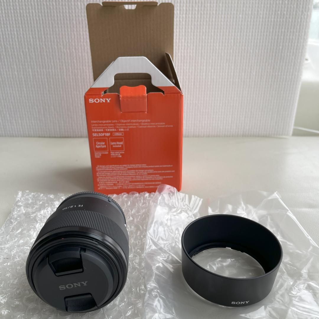 【タイムセール6/29迄】SONY SEL50F18F FE 50mm F1.8