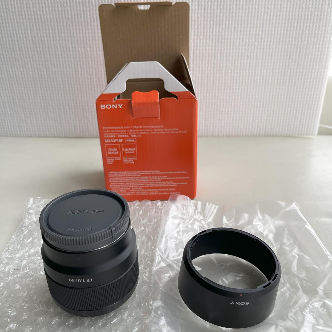 【タイムセール6/29迄】SONY SEL50F18F FE 50mm F1.8