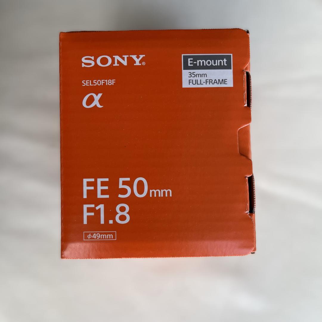 【タイムセール6/29迄】SONY SEL50F18F FE 50mm F1.8