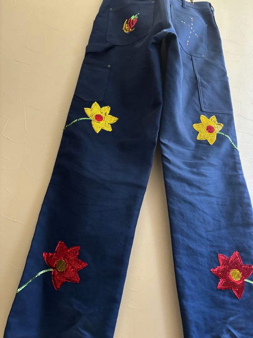 SKY HIGH FARM DOUBLE KNEE PANTS ポーカーズつかさ