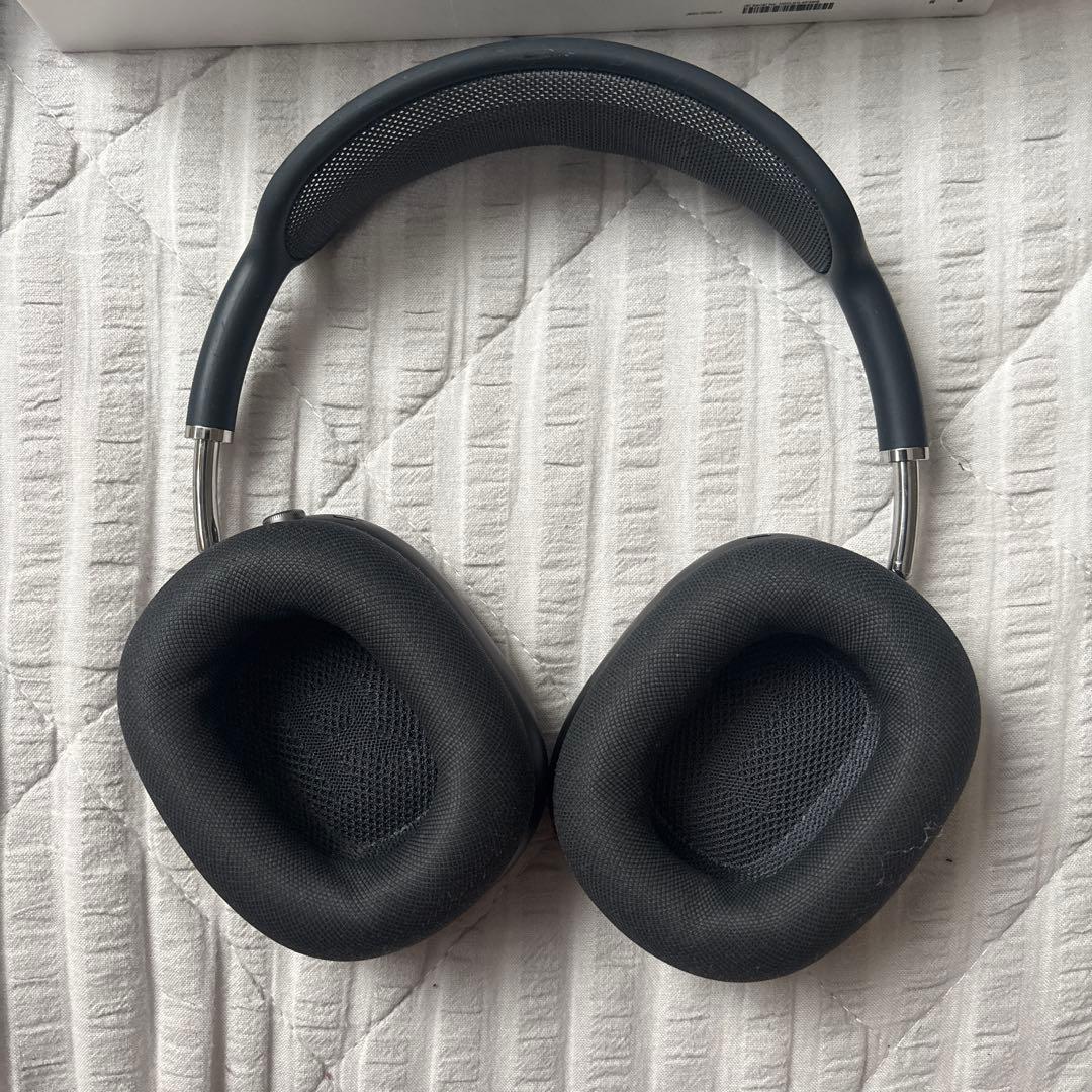 N:）様 AirPods maxヘッドフォン ブラック スペースグレー