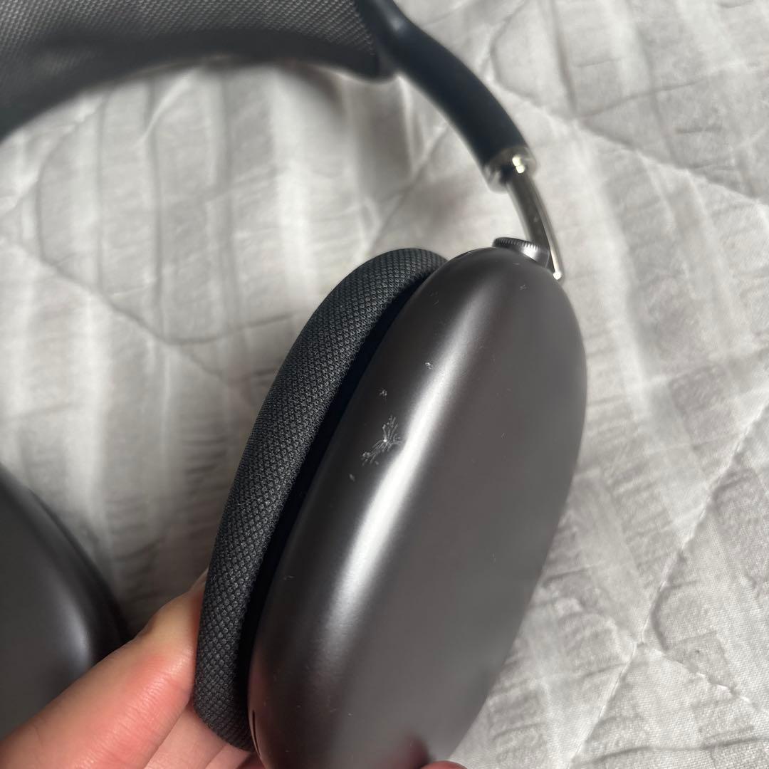 N:）様 AirPods maxヘッドフォン ブラック スペースグレー