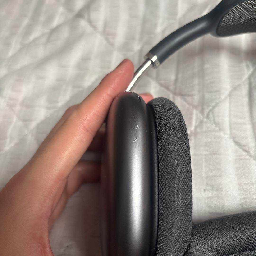 N:）様 AirPods maxヘッドフォン ブラック スペースグレー