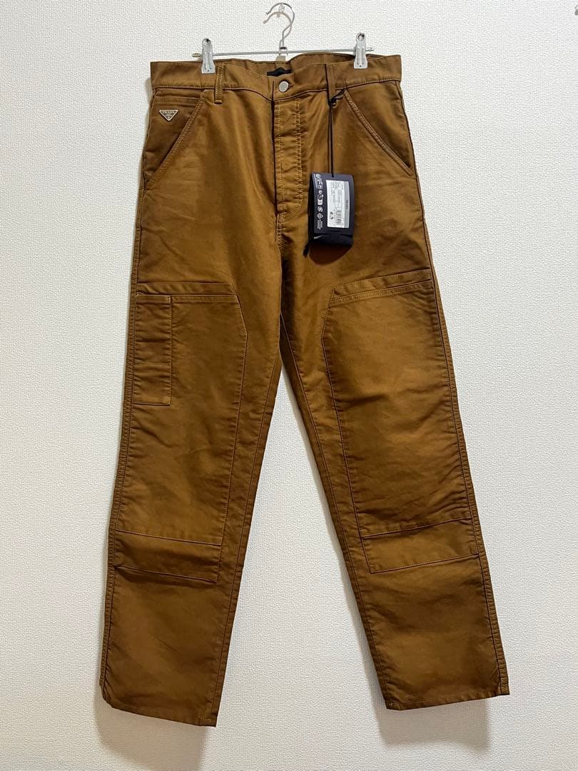 PRADA 24fwモールスキン パンツ W32