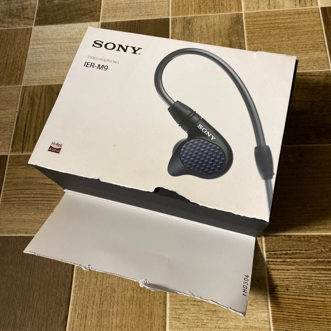 SONY ソニー ステレオヘッドホン イヤホン モニター IER-M9 中古品