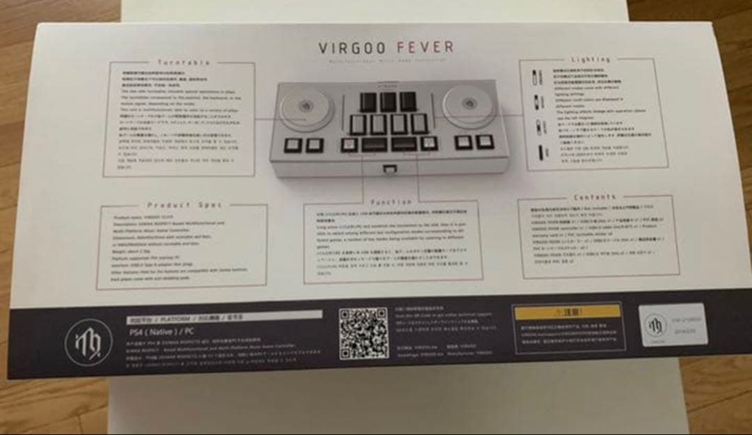 VIRGOOFEVER コントローラー PS4DJMAX SANWA OMRON