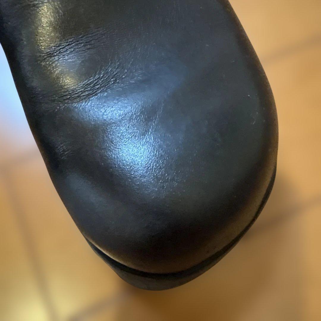 カンペール サボ サンダル 黒 本革 23.5 37